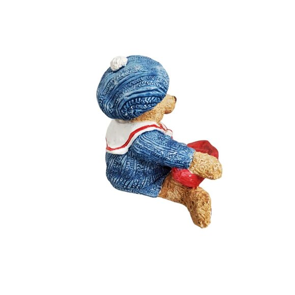 Vintage 1994 Cuddl’somes By Cast Art "First Mate, Come Sail Away with Me" Bear F - Picture 3 of 4